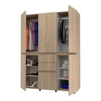 Armario Florida 200X150X50 Cm Arena Blanco