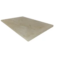 Rompeolas Marmol Crema Arenado 30.5X100X2Cm Esp Cj 1Ml