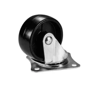 Ruedas O Rodachin Con Base Giratoria Rueda de Nylon 40mm