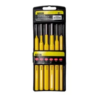 Set de 5 Punzones Botadores a Presión para Madera en Acero Ranger