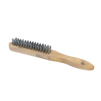 Cepillo Cerdas en Acero 103 con Mango de Madera Mp Tools
