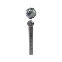 Fresa Sd-1 Esférica Doble Corte 1/4" Ball X 1/4" Set X 3 Unidades Advanced