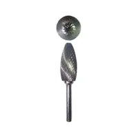 Fresa Sh-1 Tipo Llama Doble Corte 1/4" X 5/8" X 1/4" Set X 3 Unidades Advanced