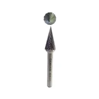Fresa Sm-4 Cónica Doble Corte 3/8" X 5/8" X 1/4" Set X 3 Unidades Advanced