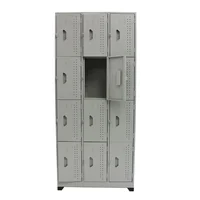 Locker 12 Puestos Gris Agath Max 79 kg Set X 3 Unidades