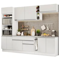 Cocina Integral Vicenza 2.90 m con Encimera Blanco 12