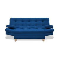 Sofacama Brunner 185X90X80Cm Azul Petroleo
