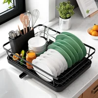 Escurridor de Platos de Acero Inoxidable Kitsure