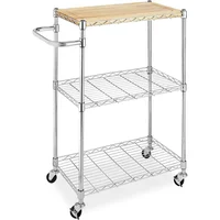 Carrito de Cocina y Microondas Whitmor