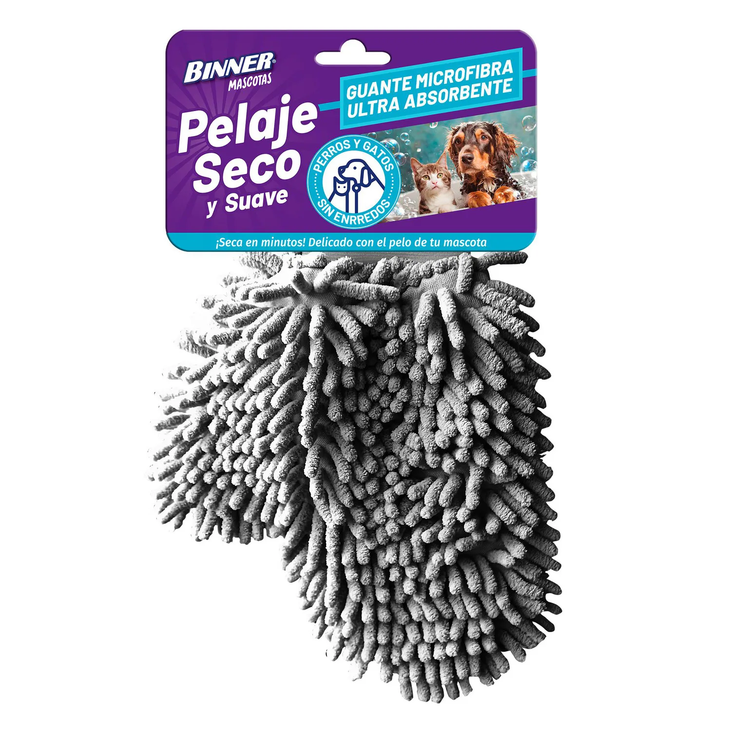 Guante Para Perro Seca Max Ultra Absorbente Binner