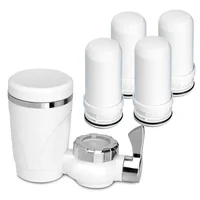Filtro de Agua para Grifo 7 Niveles Filtrado + 4 Repuestos