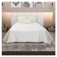 Tendido Satin Gold Sencillo Blanco Perla
