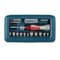 Kit de Puntas y Dados para Atornillar 46 Unidades Bosch