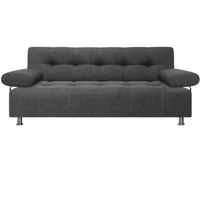 Sofá cama milan 180x100x30 plomo 3 posiciones