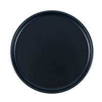 Plato de Hierro Fundido Con Base de Madera de 26 cm