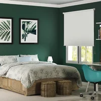 Cortina Enrollable Blackout Blanco 140X180 Cm Novelty Home