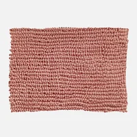 Tapete De Baño Mix Chenille 40X60 Cm Rosa