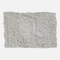 Tapete De Baño Loop Soft 40X60 Cm Blanco