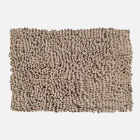 Tapete De Baño Loop Soft 40X60 Cm Beige