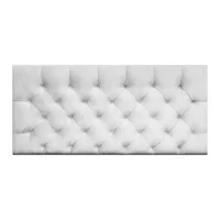 Cabecero Semidoble Fantasy Flotante 120X60 Blanco Ecocuero