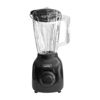 Licuadora mertec vaso plástico 1.6l 2v negra
