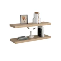 Repisa Flotante 3x80x24 Rta Rovere