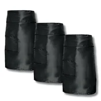 Delantal Cintura Negro X3