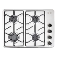 Estufa Empotrable Gas Propano 60 X 43 cm Plata