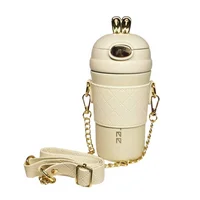 Termo Termico Acero Inoxidable Correa 400ml Beige