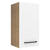 Mueble De Cocina Superior 1 Puerta Agata 35 Cm Marrón/Blanco