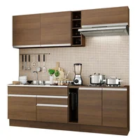 Cocina Integral Parma 2.20m Marrón 03