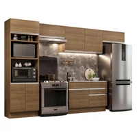 Cocina Integral Glamy 3.50m Marrón 01