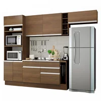 Cocina Integral Safira 2.90m Marrón 04