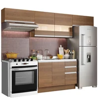 Cocina Integral Marina 2.80m Marrón 01