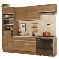 Cocina Integral Glamy 2.70m Marrón 15