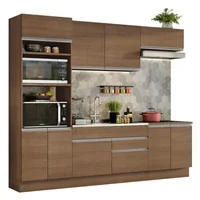 Cocina Integral Glamy 2.70m Marrón 13