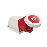Toma Sobreponer 440V 3P+N+T IP44 Roja 16A VCP Tsp16/115-6