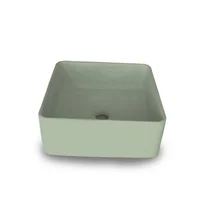 Lavamanos Cozumel Medium En Concreto Uhpc Color Fresh Green