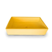 Lavamanos Cozumel Big En Concreto Uhpc Color Golden Light
