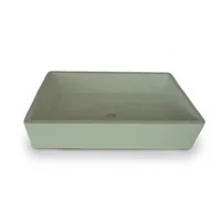 Lavamanos Cozumel Big En Concreto Uhpc Color Fresh Green