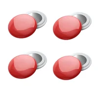 Perduoutlet Portadorsal Magnético para Carrera y Maratón X4 Rojo