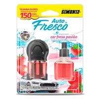 Ambientador Fresa Pasión 10Ml+Rpto Simoniz