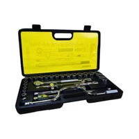 Juego de Copas 28 Piezas 12ptz C/1/2" Cromo Vanadio 10 mm - 32 mm Superior