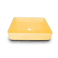 Lavamanos Margarita En Concreto Uhpc Color Golden Light