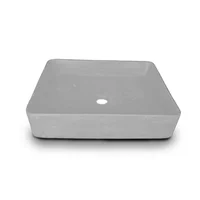 Lavamanos Margarita En Concreto Uhpc Color Concrete Grey