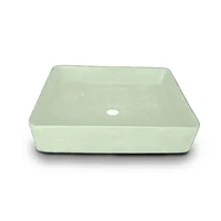 Lavamanos Margarita En Concreto Uhpc Color Fresh Green