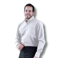 Toucan Chef Uniforms Camisa Oxford Blanca 601 Hombre m
