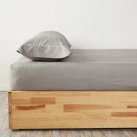 Set Sábana Ajustable + Fundas Hotel Experience 300 Hilos 100% Algodón Sateen Stripe Arena King