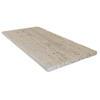 Rompeolas Travertino Clasico 30.5x61cm 2cm Esp Cj 1.22 ml