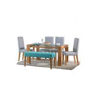 Juego de comedor 6 puestos parís